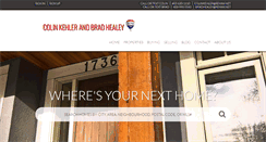 Desktop Screenshot of colinkehler.com